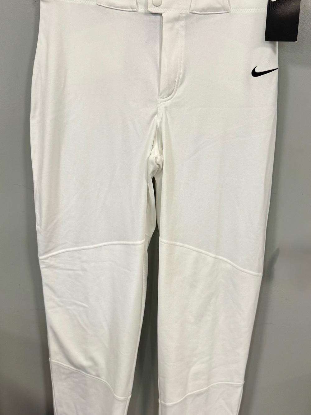 NEW w/ Tags! Mens White Nike Baseball Pants-Size Large